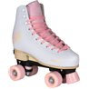 Classic adjustable roller skates junior white/pink size 31/34