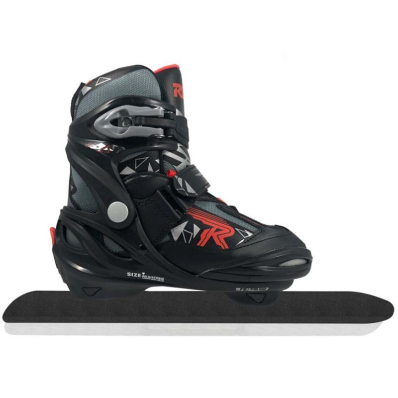 V- Ice 4.0 adjustable skates black/red size 36-40