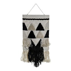 Hanging decoration DKD Home Decor Jute Cotton (45.5 x 2 x 105 cm) (S3013929) - Teknashop Ltd