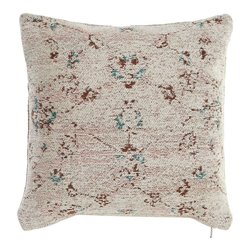 Cushion DKD Home Decor 8424001832378 Brown Green Beige Light Pink Squared Arab 45 x 12 x 45 cm (S3017234) - Teknashop Ltd