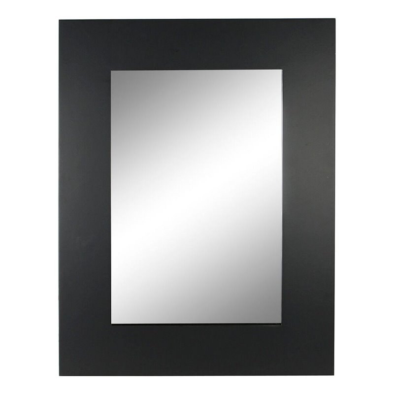 Wall mirror DKD Home Decor Black MDF Wood (60 x 2.5 x 86 cm) (S3015872) - Teknashop Ltd