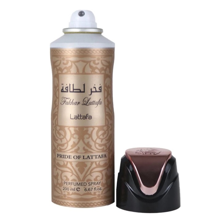 Lattafa Pride Of Lattafa Fahkar Spray Perfumado 200ml Spray - unisex - Teknashop Ltd