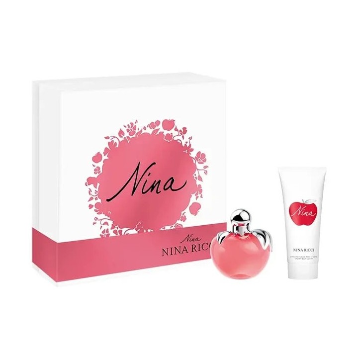 Nina Ricci Nina Eau De Toilette Spray 50ml Set 2 Pieces - woman - Teknashop Ltd