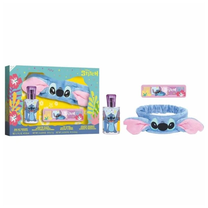 Disney Stitch Eau De Toilette Spray 50ml Set 3 Pieces - children - Teknashop Ltd