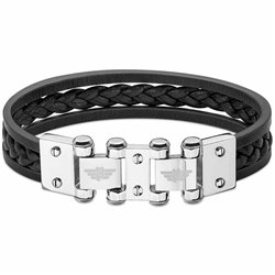 Men's Bracelet Police PEAGB2211622 Leather 19 cm (S0380607)