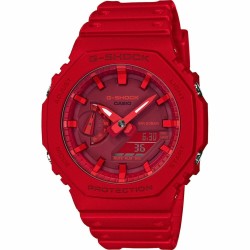 Unisex Watch Casio GA-2100-4AER Red Multifunction (S7167574)