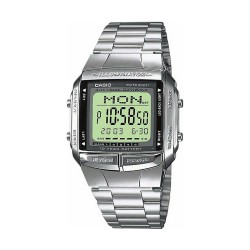 Men's Watch Casio DATABANK Silver (Ø 38 mm) (S7201365)