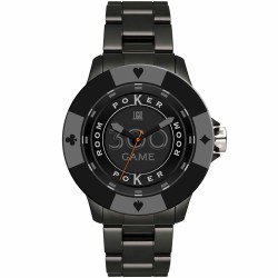 Unisex Watch Light Time POKER (Ø 41 mm) (S7203706)