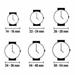 Unisex Watch Light Time ALLUMINIUM (Ø 34 mm) (S7203731)