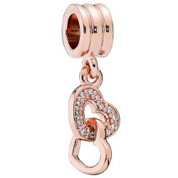 Woman's charm link Pandora INTERLOCKED HEARTS (S72099305) - Teknashop Ltd