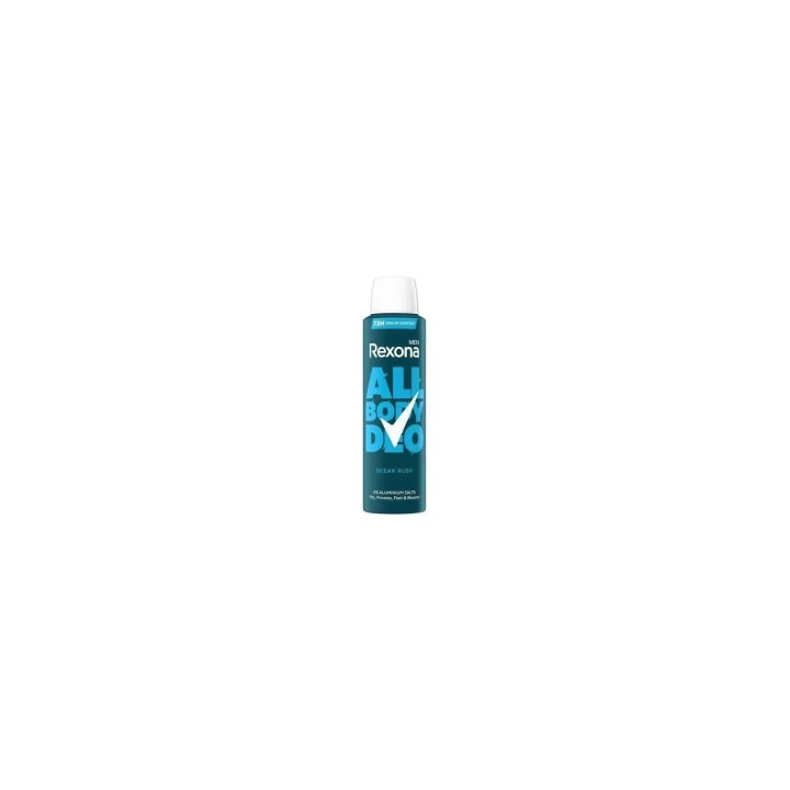 Rexona Ocean Rush Men Para Todo El Cuerpo Desodorante Spray 150ml - unisex - Teknashop Ltd