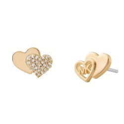 Ladies' Earrings Michael Kors HEART Brass (S72102309) - Teknashop Ltd