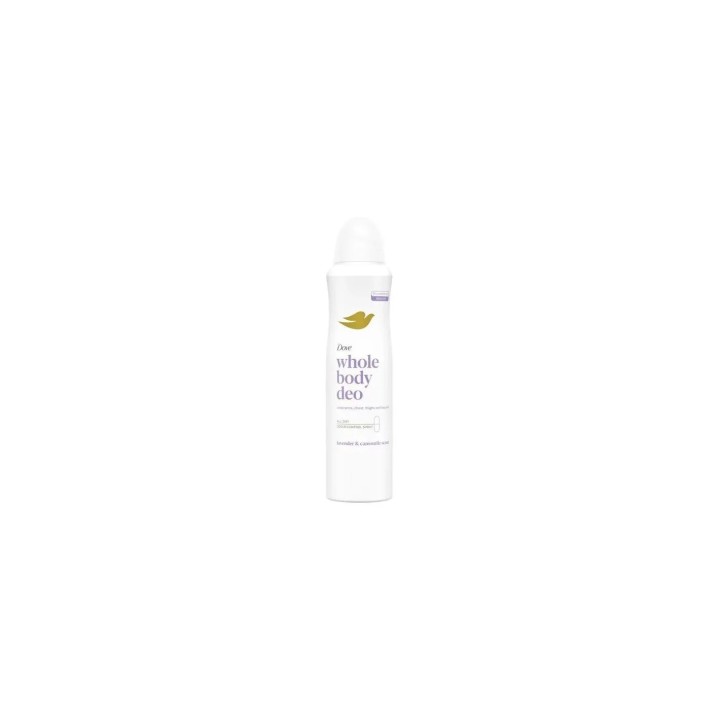 Dove Lavanda y Camomila Unisex Desodorante Spray Corporal 150ml - unisex - Teknashop Ltd