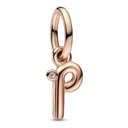 Woman's charm link Pandora LETTER P DANGLE (S72105696)