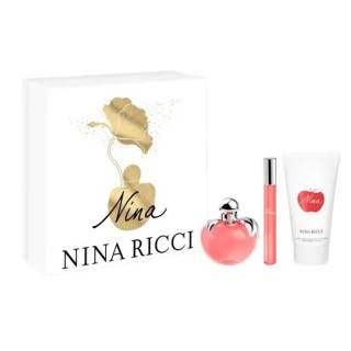 Nina Ricci Nina Eau De Toilette Spray 50ml Set 3 Pieces - woman - Teknashop Ltd