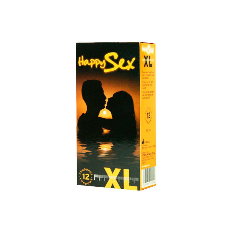 HAPPY SEX XL 12 UDS - Teknashop Ltd