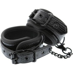 BLAZE ANKLE CUFF CROCO BLACK - Teknashop Ltd