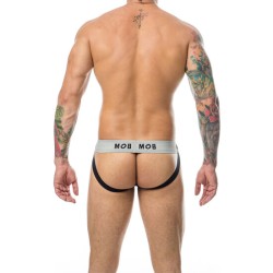 MOB STRIPE CLASSIC JOCK - TANGA BLANCO - Teknashop Ltd