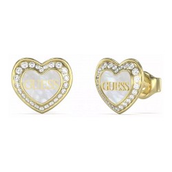 Guess Ladies Earrings JUBE04028JWYGWHTU - Teknashop Ltd