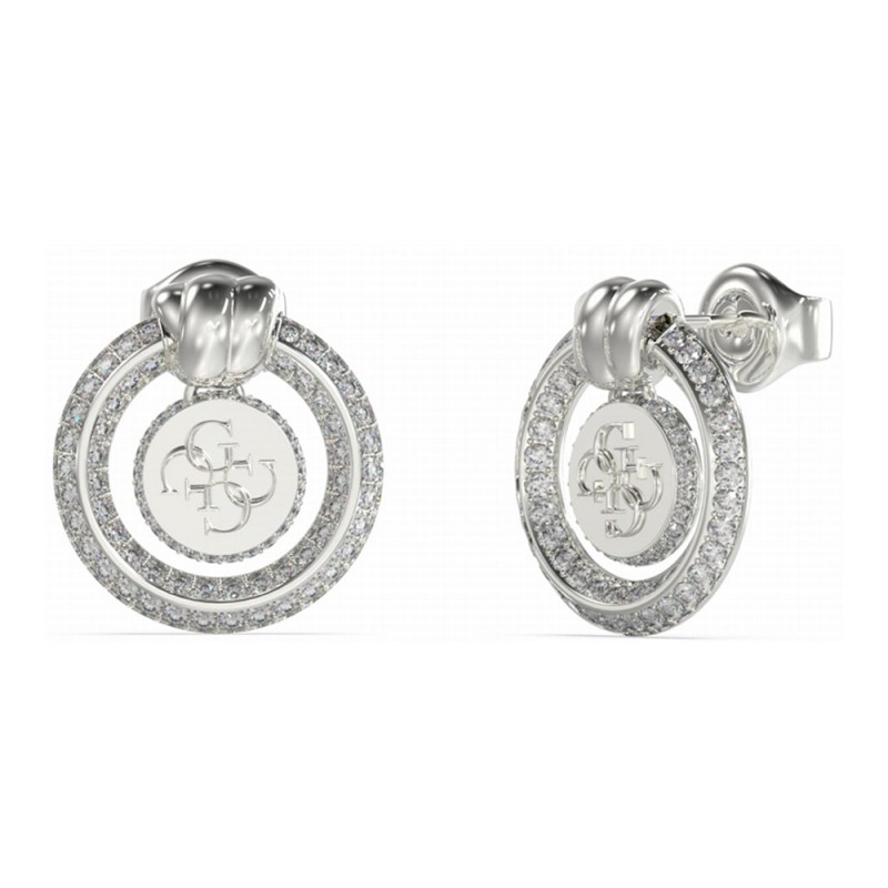 Guess Ladies Earrings JUBE04060JWRHTU - Teknashop Ltd