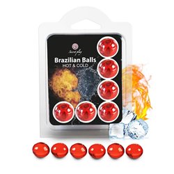 Brazilian Balls Set 6 Hot & Cold Effect