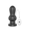 Vibrating Anal Plug King Sized 7 Black