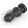 Vibrating Anal Plug King Sized 7 Black