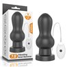 Vibrating Anal Plug King Sized 7 Black