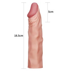 Penis Sleeve Add 2 Pleasure X Tender Flesh