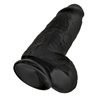 Dildo with Balls Chubby 9 Black