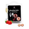 Secret Play 2 strawberry and champagne brazilian balls set