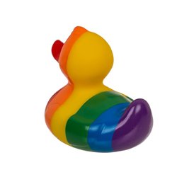 Rainbow Squeaking Duck