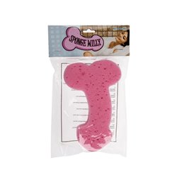 Penis Shaped Bath Sponge Random Color 1 Unit