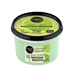 ORGANIC SHOP REFRESHING EXFOLIANTE CORPORAL MATCHA MOJITO 450MLMUJER