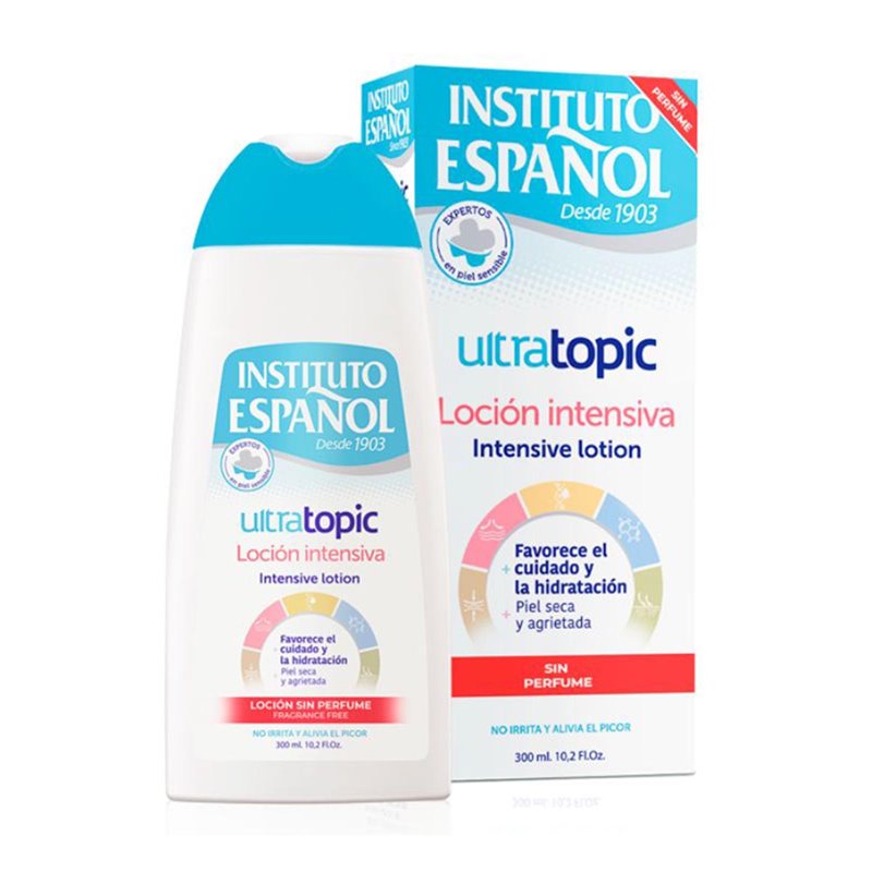 INSTITUTO ESPAÑOL ULTRATOPIC LOCION INTENSIVA SIN PERFUME 300ML;UNISEX