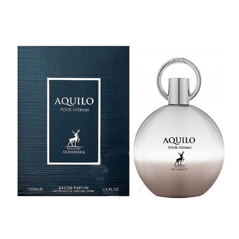 MAISON ALHAMBRA AQUILO EAU DE PARFUM POUR HOMME 100ML VAPORIZADOR;HOMBRE