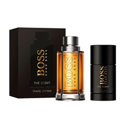 HUGO BOSS THE SCENT EAU DE TOILETTE TRAVEL EDITION 100ML VAPORIZADOR + DESODORANTE STICK 75GR;HOMBRE