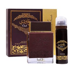 OUDI FRAGANCIA EAU DE PARFUM 100ML + OUDI DESODORANTE 50ML VAPORIZADORHOMBRE