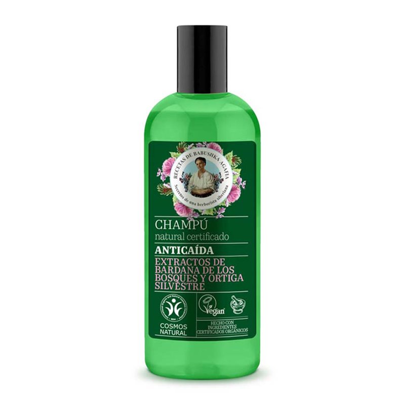 GREEN AGAFIA ORTIGA SILVESTRE CHAMPU ANTI-CAIDA NATURAL 260MLMUJER