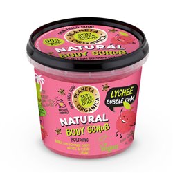 NATURA SIBERICA SKIN SUPER GOOD NATURAL BODY SCRUB LYCHEE GUM 360MLMUJER