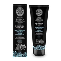 NATURA SIBERICA THE NORTHERN COLLECTION MASCARILLA FACIAL LIMPIADORA BLACK 60ML;MUJER