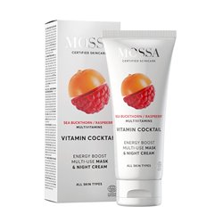 MOSSA VITAMIN COCKTAIL ENERGY BOOST MULTI-USO CREMA DE NOCHE MULTI-VITAMINS 60ML;MUJER