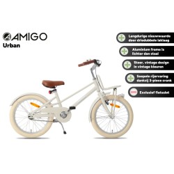 Urban 18 Inch 27 cm Girls Coaster Brake Sand-colored