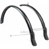 mudguard set Scatto 26-28 inch 51 mm matt black - Teknashop Ltd