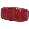 Rear carrier reflector oval red - Teknashop Ltd