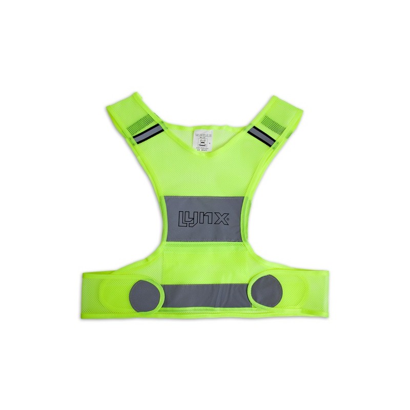 Reflection Vest Unisex Fluorescent Yellow Size M - Teknashop Ltd