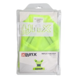 Reflection Vest Unisex Fluor Yellow Size L - Teknashop Ltd