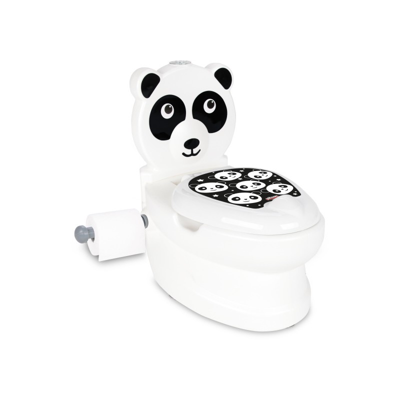 Panda educational potty white/black - Teknashop Ltd