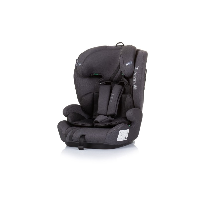 Icon Car seat i-Size 76 -150 cm Group 1, 2 and 3 Granite - Teknashop Ltd