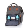 Backpack/Diaper Bag with Extra Storage Granite - Teknashop Ltd